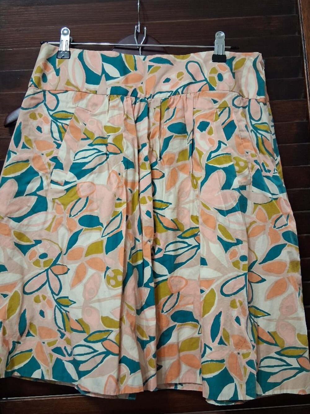 J Crew Floral Skirt
